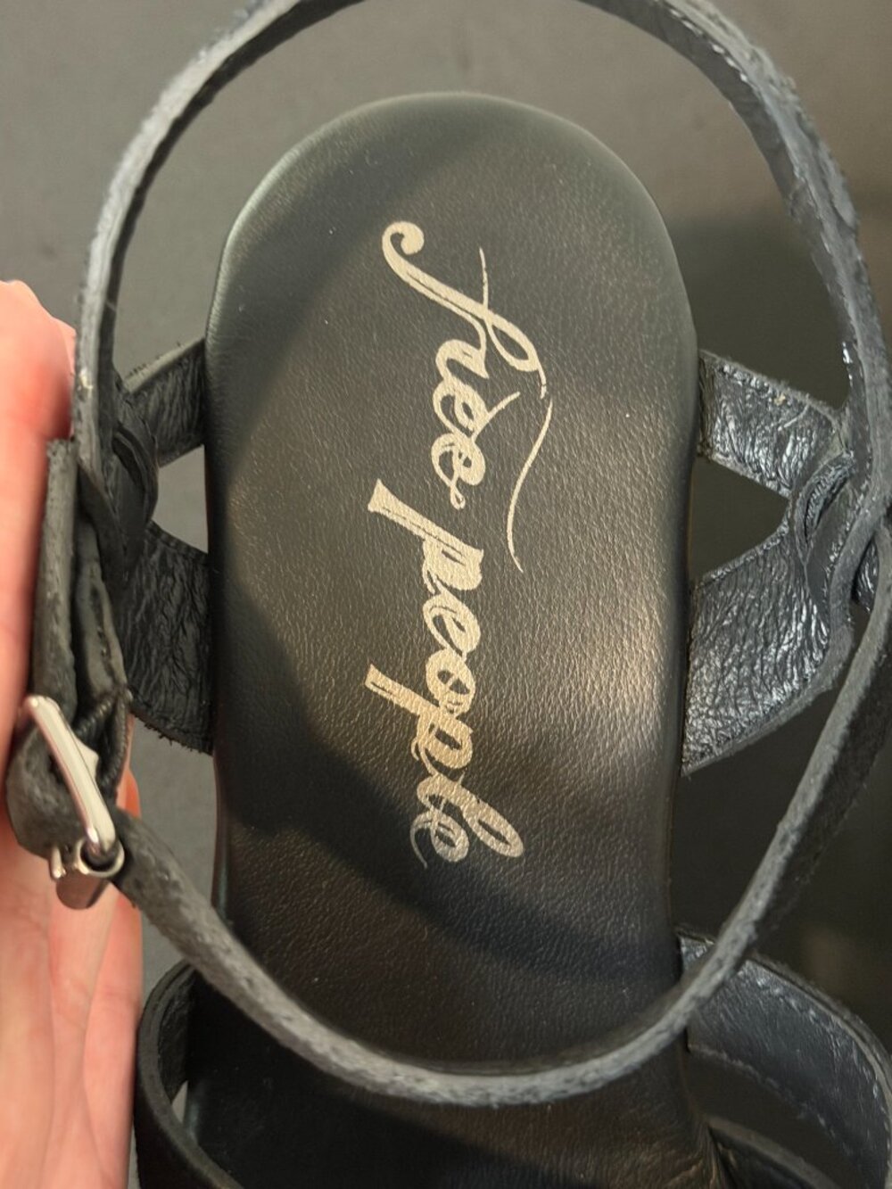 NWOT (9) Free People Lisbon Platform Sandal - Picture 6 of 13